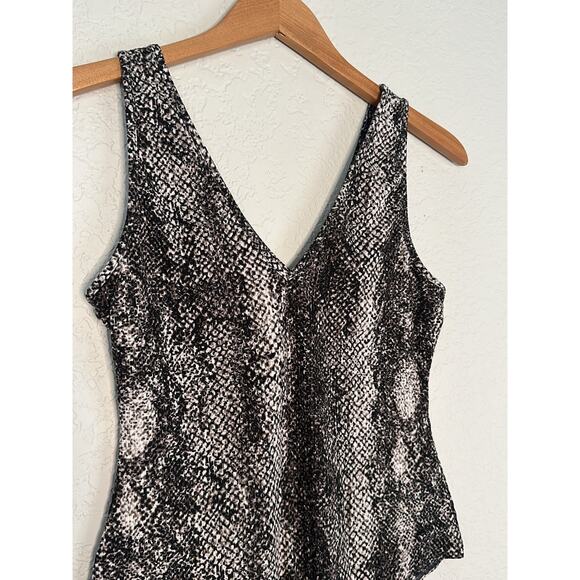 Abound Snakeskin Bodysuit Size Large Tank Nordstrom Y2K Date Night Going Out - Picture 2 of 3